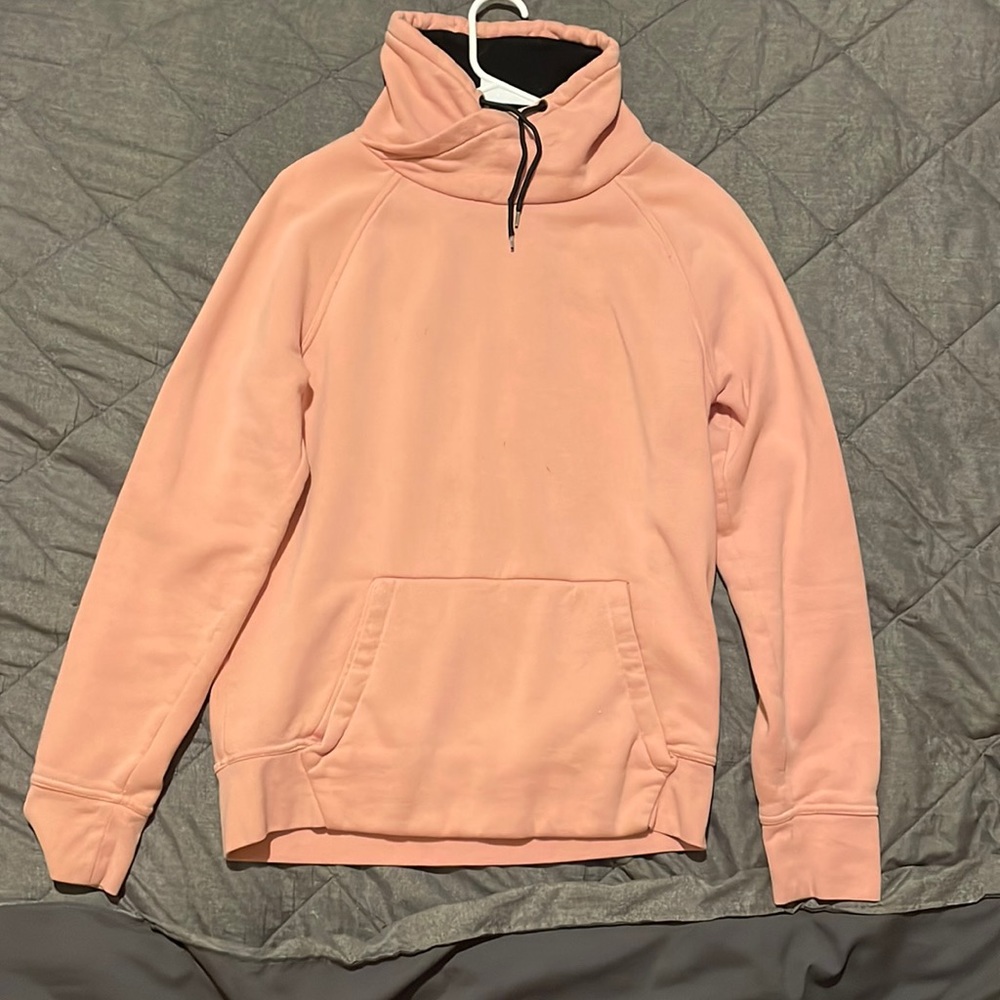 H&M pink turtleneck sweater